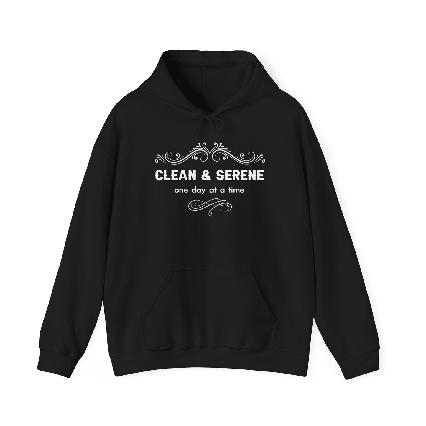 Clean and Serene - Hooded Sweatshirt