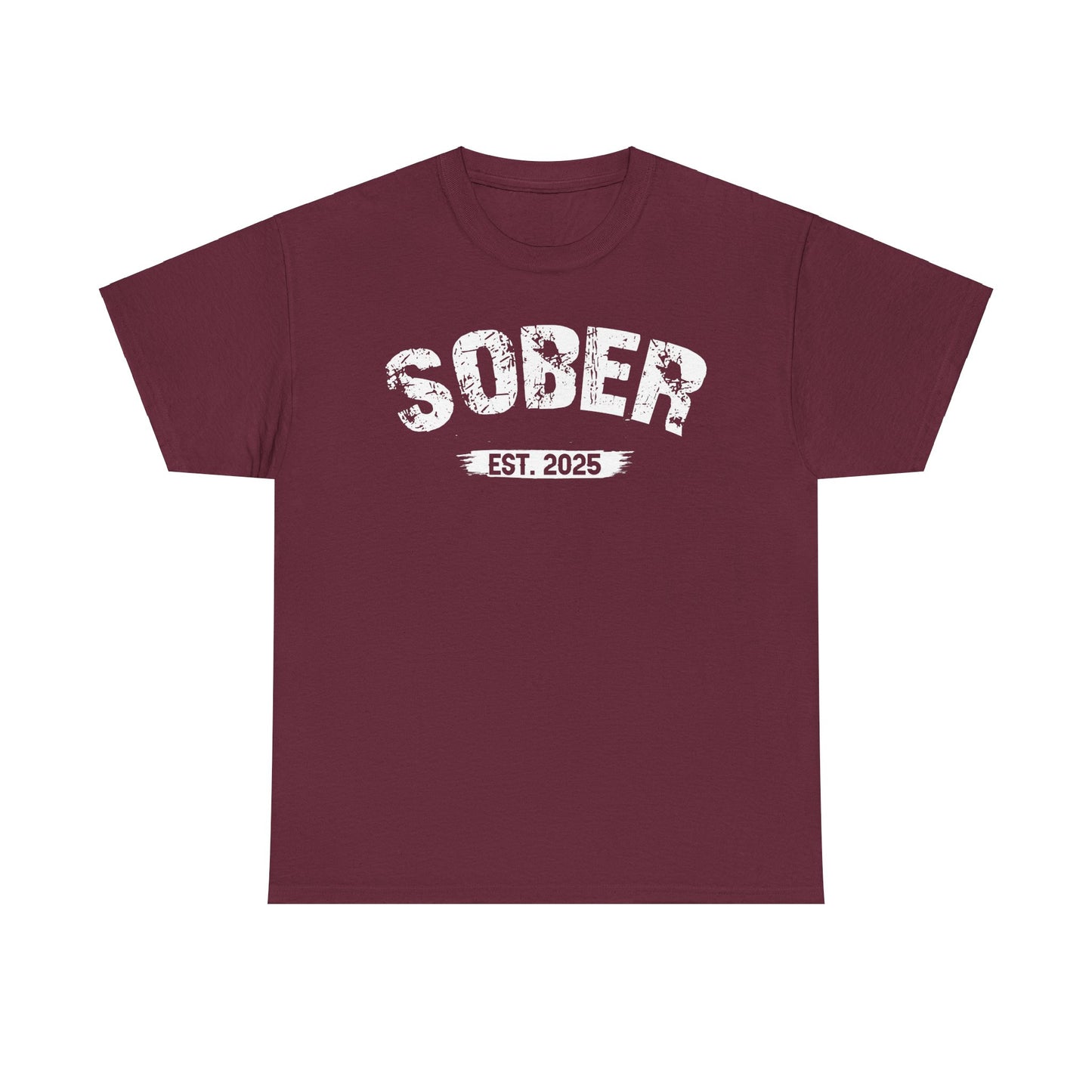Sober 2025 (white wording)
