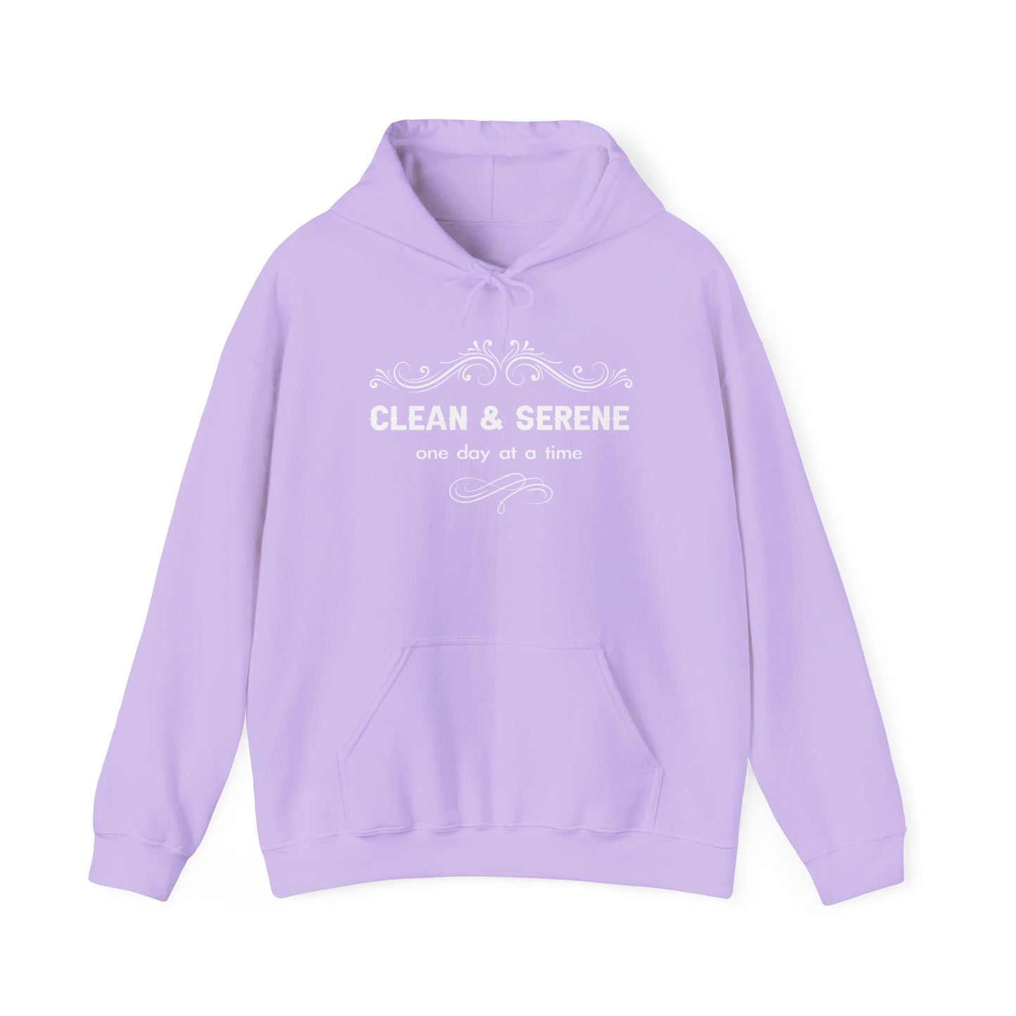 Clean and Serene - Hooded Sweatshirt